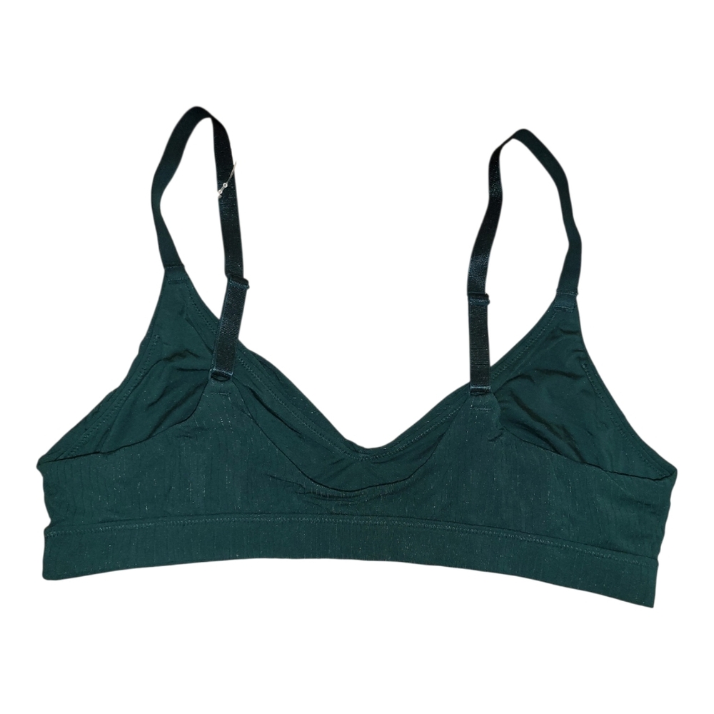 New Aeeie Modal Ribbed Triangle Bralette - Picture 2 of 3